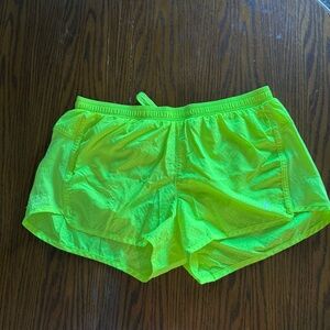 Women’s Old Navy Bright Yellow Workout Running Shorts Size S